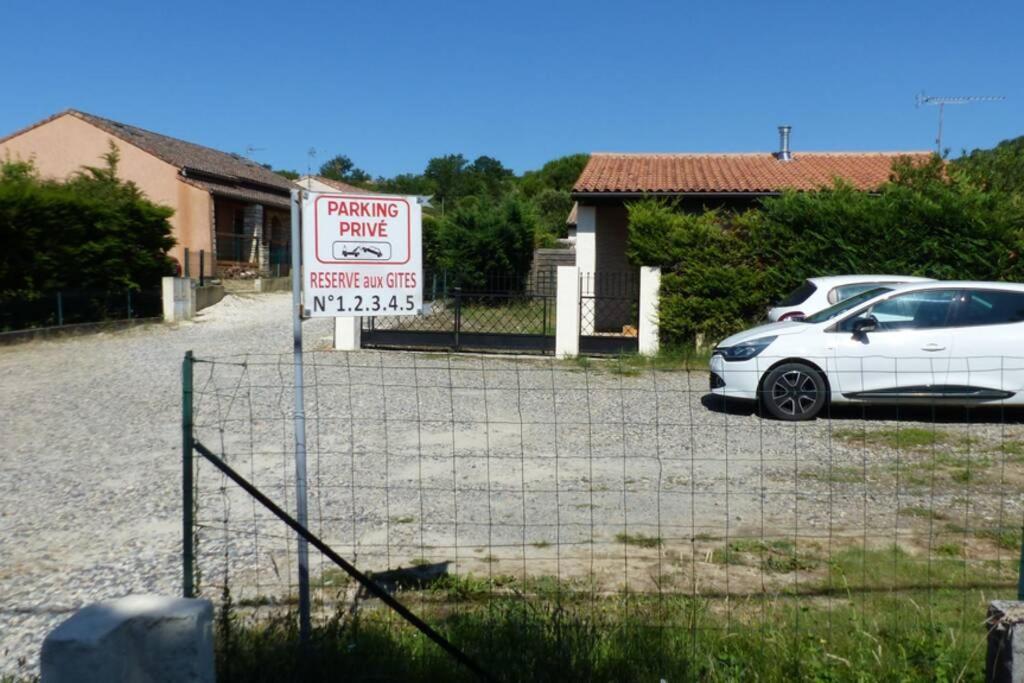 Carcalet 2, clim, jardin, parking, au calme Villa Vallon-Pont-dʼArc Exterior foto